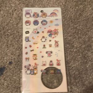 Cute Animal and Rainbow Stickers